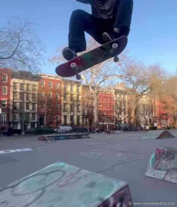 If You Only Watch One Thing On Instagram Today, Make It These Cyrus Bennett Kickflips