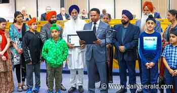 Suburban Sikhs mark Vaisakhi harvest festival
