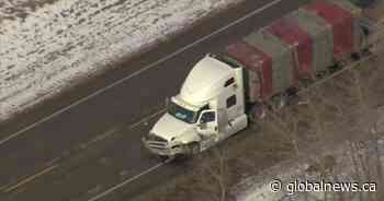 Fatal collision closes stretch of Highway 567 near Airdrie