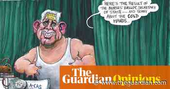 Martin Rowson on Steve Barclay and the nurses’ dispute – cartoon