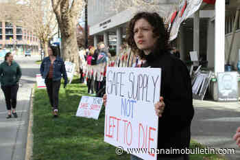 B.C. safe supply advocates rally to mark 7 years of toxic drug crisis