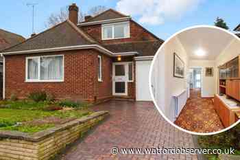 Zoopla is selling a retro three bed home in Watford for £925k