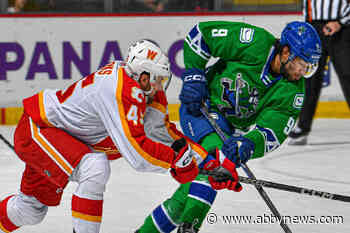 Abbotsford Canucks defeat Calgary Wranglers for the second time this week
