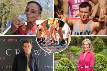 The celebrities running the London Marathon in 2023