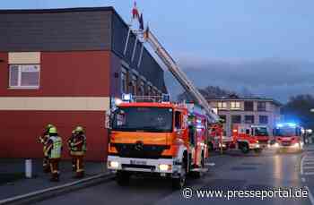 FW-SE: Feuer in einem Bürogebäude in Kaltenkirchen