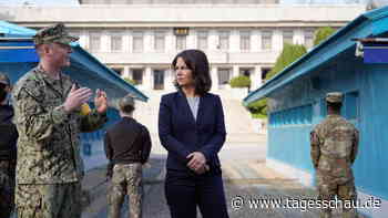 Südkorea: Baerbock zu Besuch in Demilitarisierter Zone