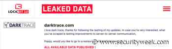 Darktrace Denies Getting Hacked After Ransomware Group Names Company on Leak Site