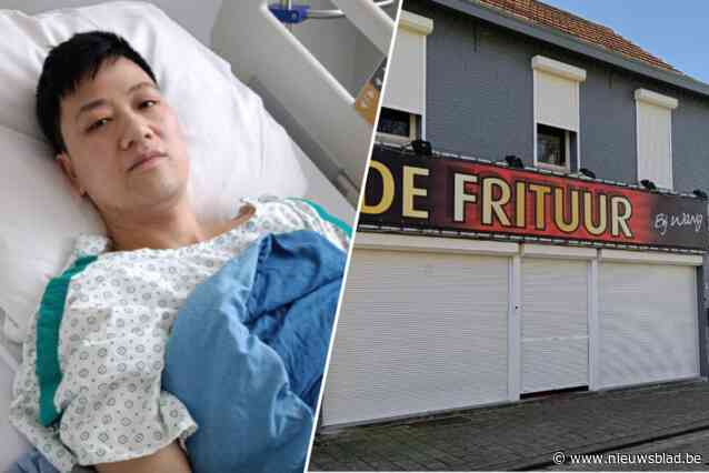 Populaire friturist Wang overleeft schietincident bij overval, zoontje kan vluchten: “Ik heb zo veel geluk gehad”