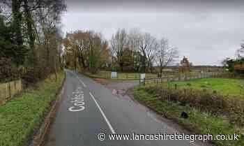 Man dies following crash in rural Lancashire