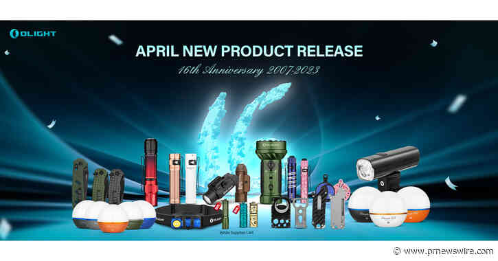 Olight célèbre son seizième anniversaire avec le lancement de différents outils d'éclairage et une campagne de sensibilisation à l'autisme