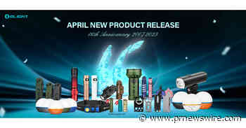 Olight marked their 16th anniversary with various lighting tools and an Autism Awareness Campaign