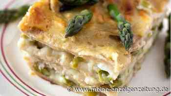 Lust auf eine köstliche Spargel-Lasagne? Einfaches Rezept mit dem Lieblingsgemüse