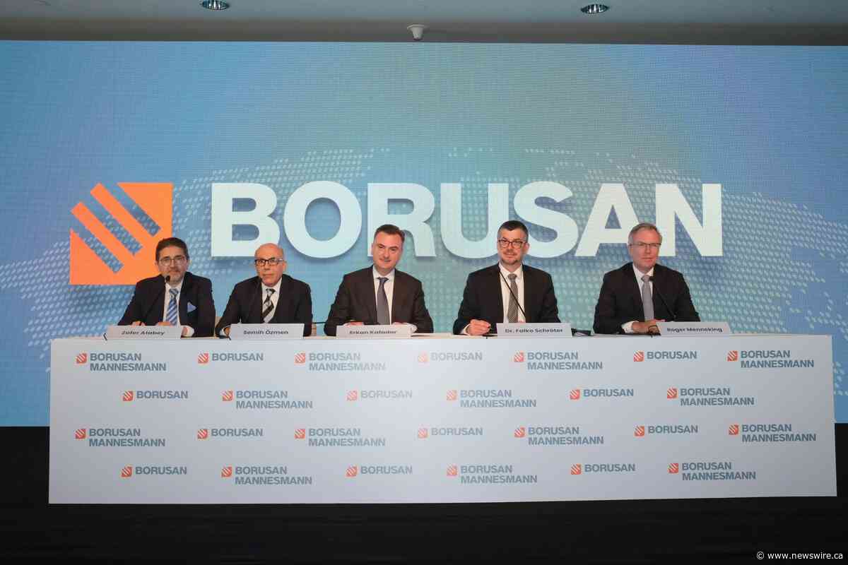 BORUSAN MANNESMANN, LE GÉANT MONDIAL DE L'INDUSTRIE DES CANALISATIONS EN ACIER, RENFORCE ENCORE SA PRÉSENCE AUX ÉTATS-UNIS