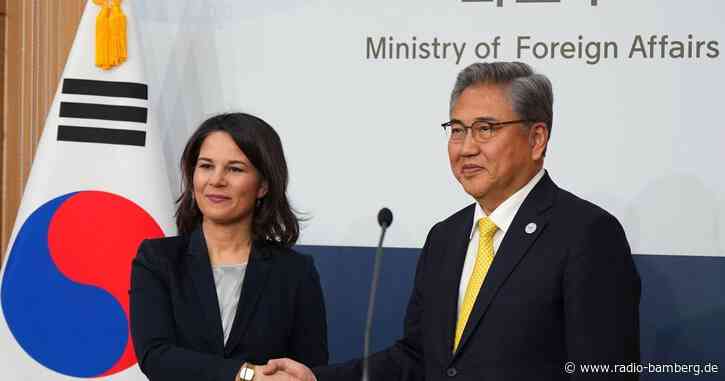 Baerbock kündigt engere Zusammenarbeit mit Südkorea an