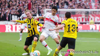 BVB gegen VfB im Live-Ticker: Zwei Tore und ein Platzverweis in Stuttgart