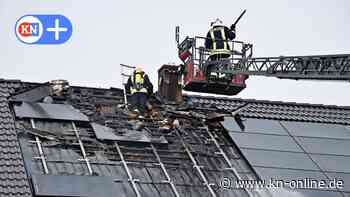 Feuer in Schwartbuck: Photovoltaikanlage brennt auf Häuserdach
