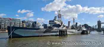 Aboard the HMS Belfast - Kathryn T, Townley Grammar