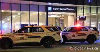 Man stabbed in the abdomen at Surrey Central SkyTrain Station 