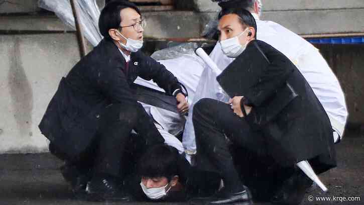 Explosive thrown at Japan PM at campaign event; no one hurt