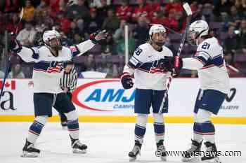 Knight Scores 2 in US 9-1 Rout of Czechs in World Semis
