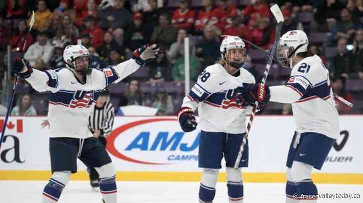 U.S. routs Czechia 9-1 in women’s world hockey championship semifinal