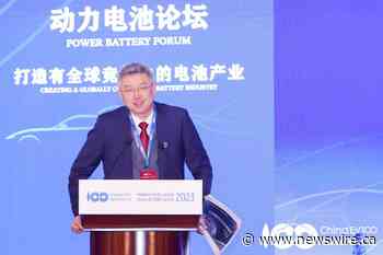 EVE Energy Chairman Expresses Optimism at China EV100 Forum
