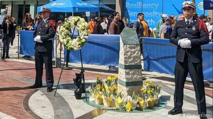 Bostonians remember deadly marathon bombing 10 years later