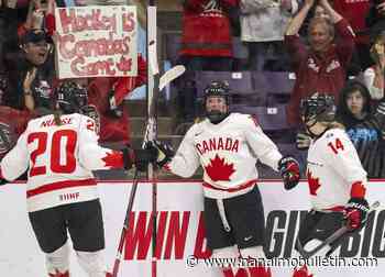 Canada tops Switzerland to advance to gold-medal final of women’s hockey worlds