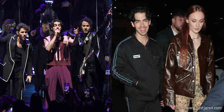 Joe Jonas & Sophie Turner Party in London After Jonas Brothers' Concert