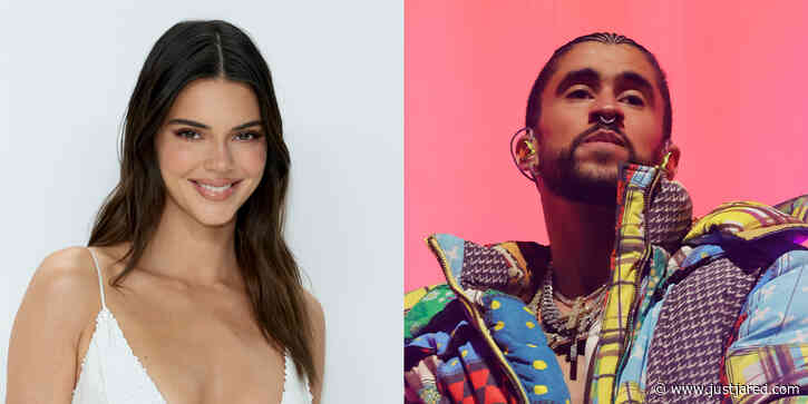 Kendall Jenner Spotted at Bad Bunny's Coachella Set, Where He Commented on Speculation About His Personal Life