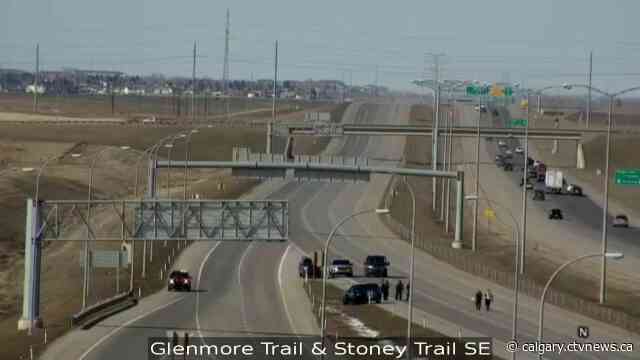Police investigating Stoney Trail motorcycle crash