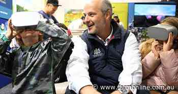 Kids get a taste of the farming life via virtual reality