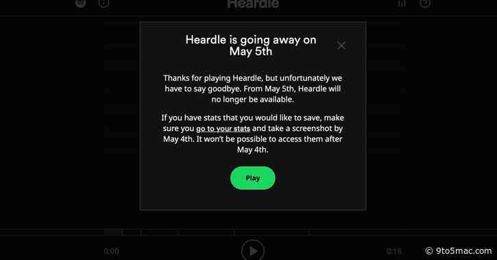 Spotify is shutting down its ‘Heardle’ song guessing game because it hates fun