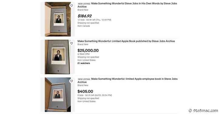 Make Something Wonderful printed books on eBay – and rapidly being removed