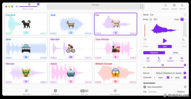 Farrago 2 soundboard for Mac arrives with 50 new features including Shortcuts and Stream Deck integration