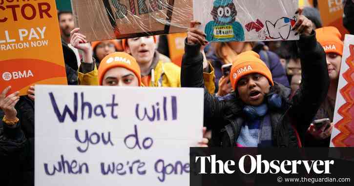 Tories fear blue wall will crumble at local elections over NHS crisis