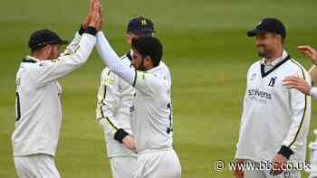 County Championship: Kent made to follow-on at Edgbaston after Bears pacemen take control