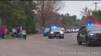 Procession follows funeral for Wisconsin police officers killed in line of duty
