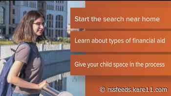 Three tips for students starting the college application process