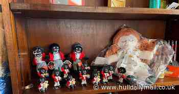 Cafe owner defends selling Golliwog dolls saying he 'sold 12 to a black man'