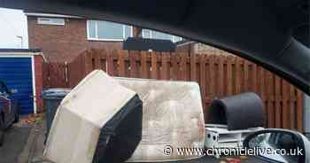 County Durham fly-tipper fined for dumping scruffy mattress and waste outside of his own home