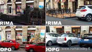 Parcheggi al posto dei tavolini. "Cura e vivibilità” secondo il Primo Municipio