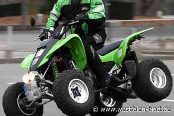 Warburg: Mann bei Sturz mit Quad schwer verletzt