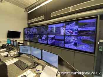 Wirral Council CCTV control room fighting against antisocial behaviour