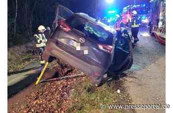 POL-STD: 31-jähriger Autofahrerin bei Unfall in Wiegersen schwer verletzt