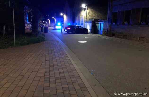 POL-PDNW: Kallstadt - Verkehrsunfall unter Alkoholeinfluss
