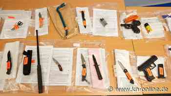 Hamburg Hauptbahnhof: Polizei stellt zahlreiche Waffen bei Kontrollen sicher