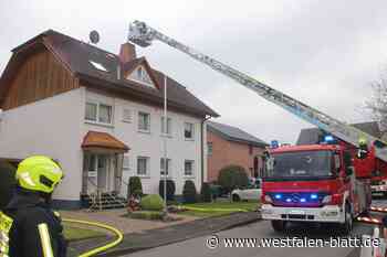 Feuerwehr Hövelhof löscht brennenden Heizungskeller schnell