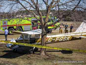 Pilot suffers minor injuries in small plane crash
