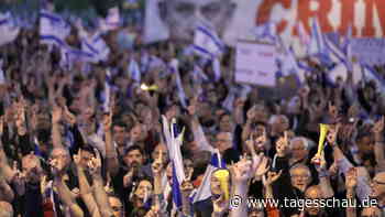 Proteste gegen Justizreform: Seit Monaten auf Israels Straßen